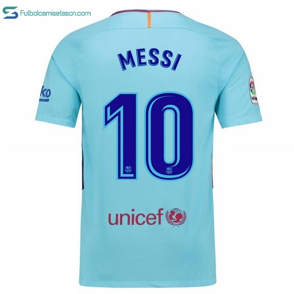 Camiseta Barcelona 2ª Messi 2017/18